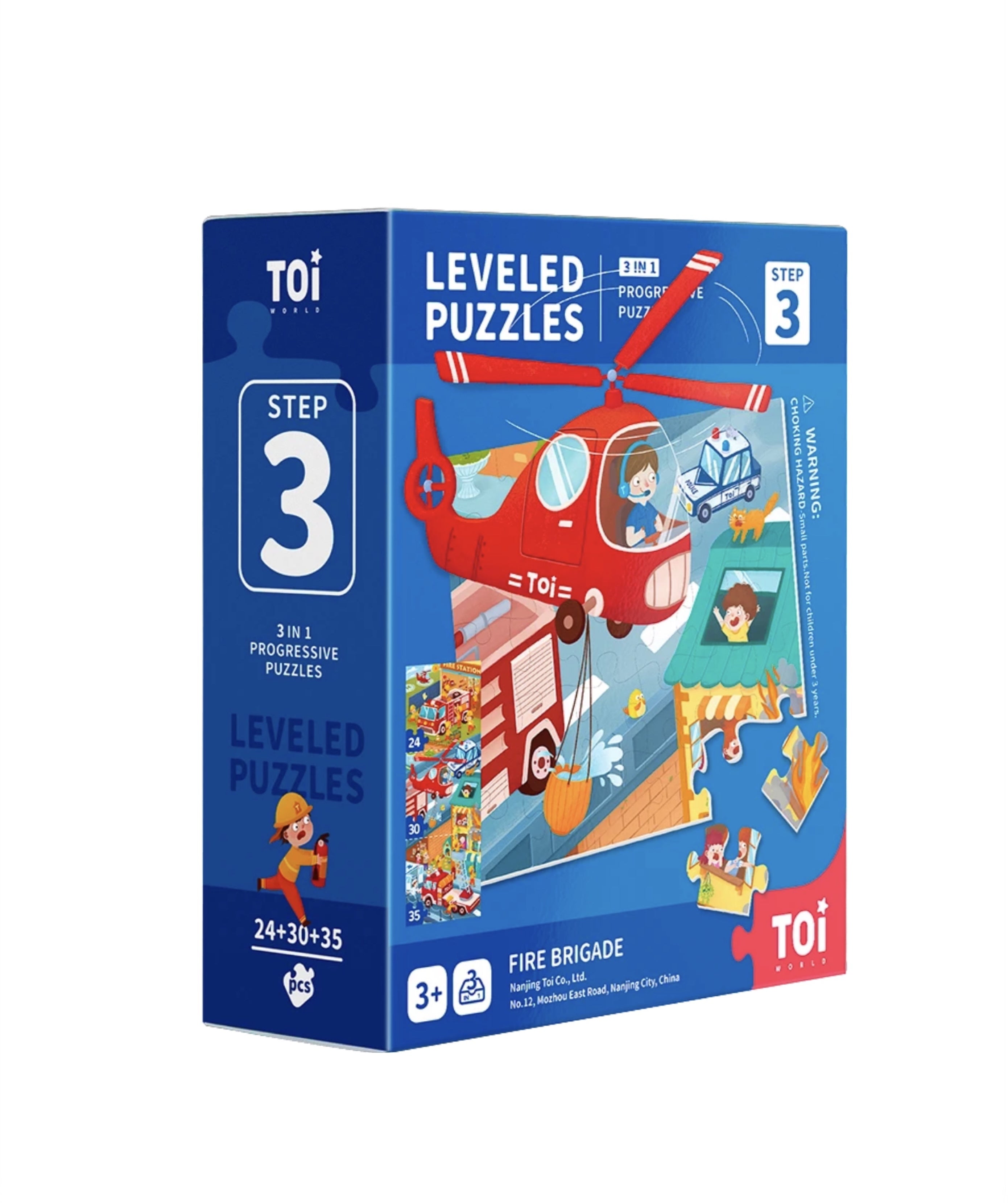 Fire Brigade - Step 3 - Levelled Puzzle
