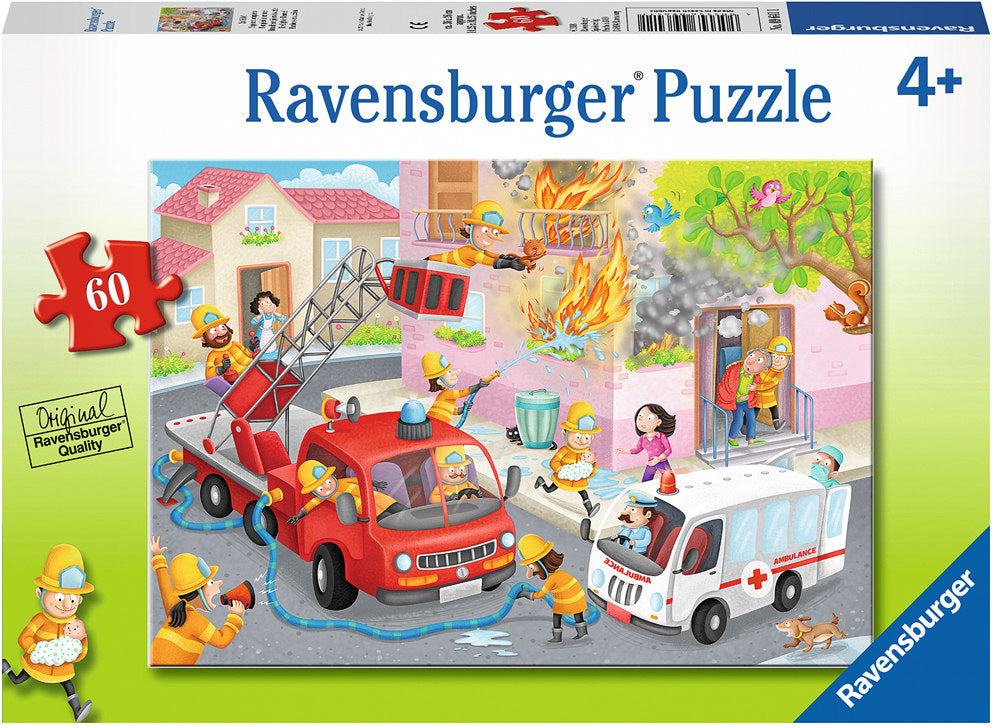 Firefighter Rescue! Puzzle 60pc