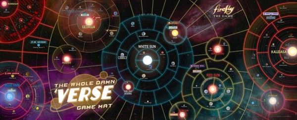 Firefly The Game - Whole Damn Verse Game Mat
