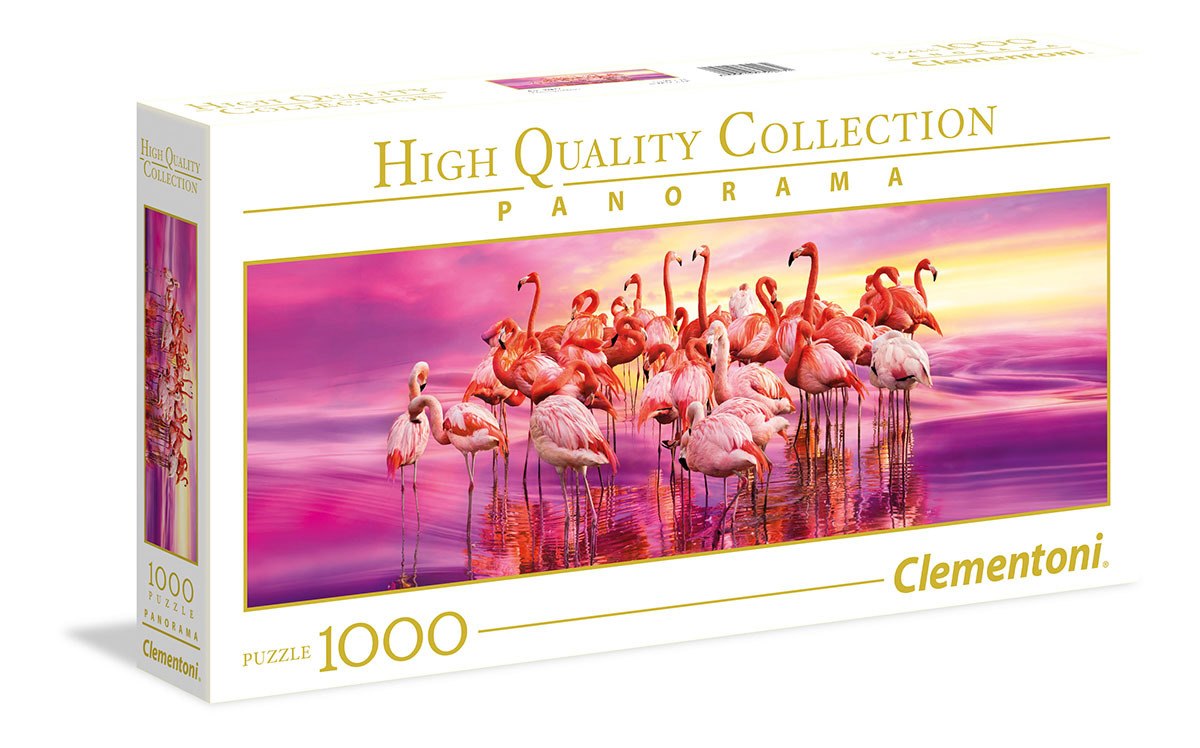 Flamingo Dance - Clementoni 1000pce Panorama