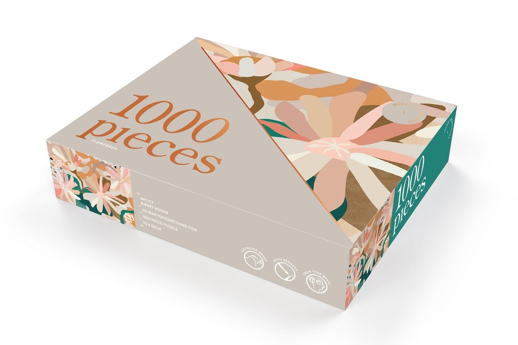 Flower Bed - 1000 Piece Puzzle