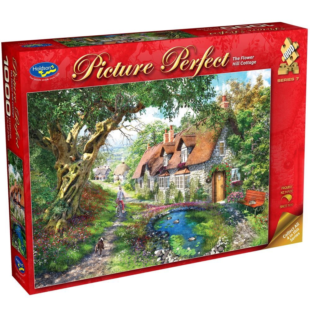 Flower Hill - Picture Perfect 7 1000pc HOLDSONS