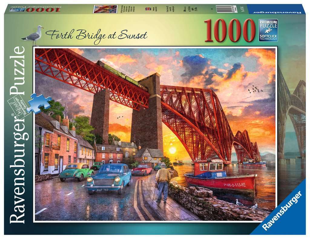 Forth Bridge at Sunset Puzzle 1000p - RAVENSBURGER