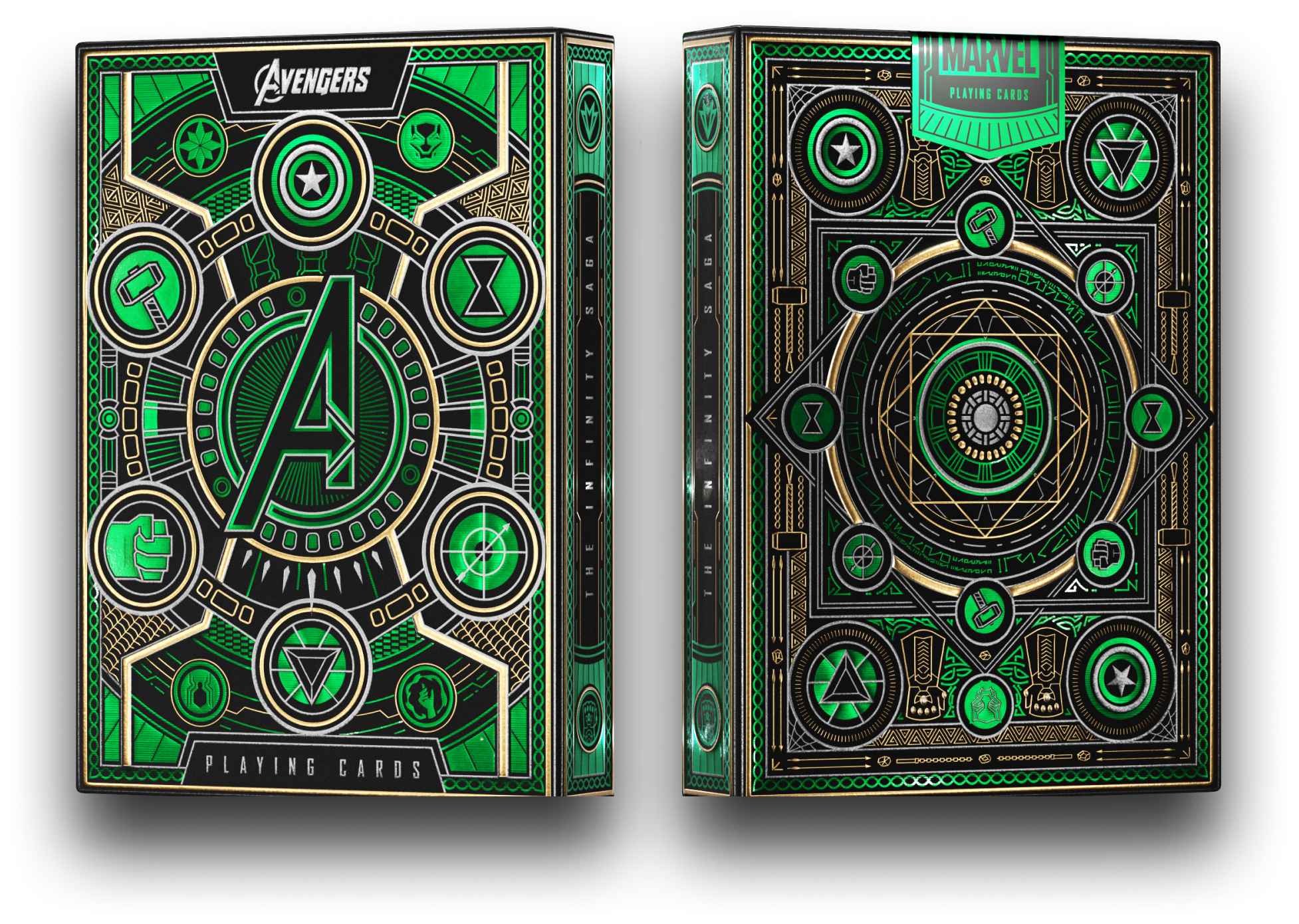 Green- Avengers Playing Cards - Theory 11
