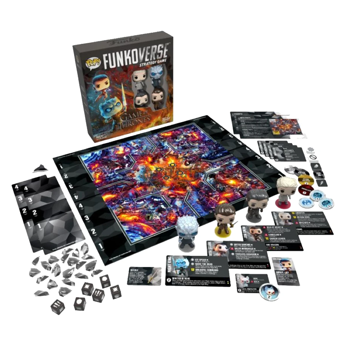 Funkoverse Game of Thrones 100 4 Pack Expandalone Strategy Board Game