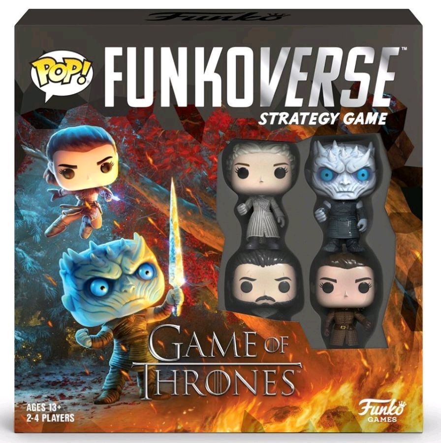 Funkoverse Game of Thrones 100 4 Pack Expandalone Strategy Board Game