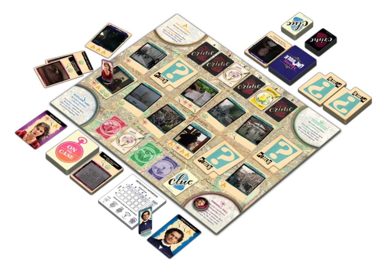 Enola Holmes: Finder of Lost Souls the Board Game