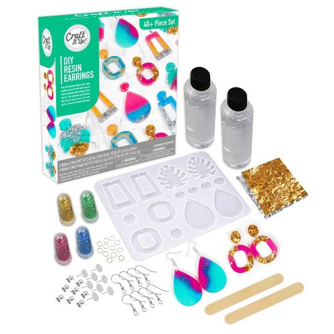 DIY Resin Earrings Set - Craft It Up!