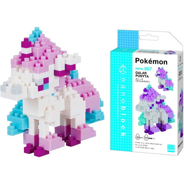 Galarian form Ponyta - Pokemon Nanoblock