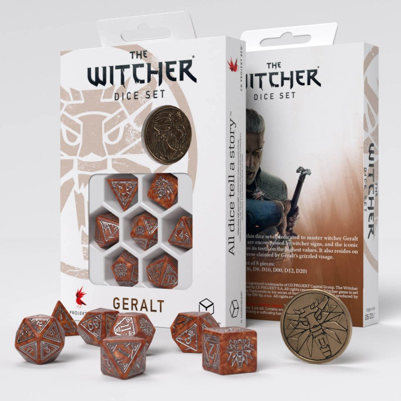 Geralt The Monster Slayer - The Witcher Dice Set