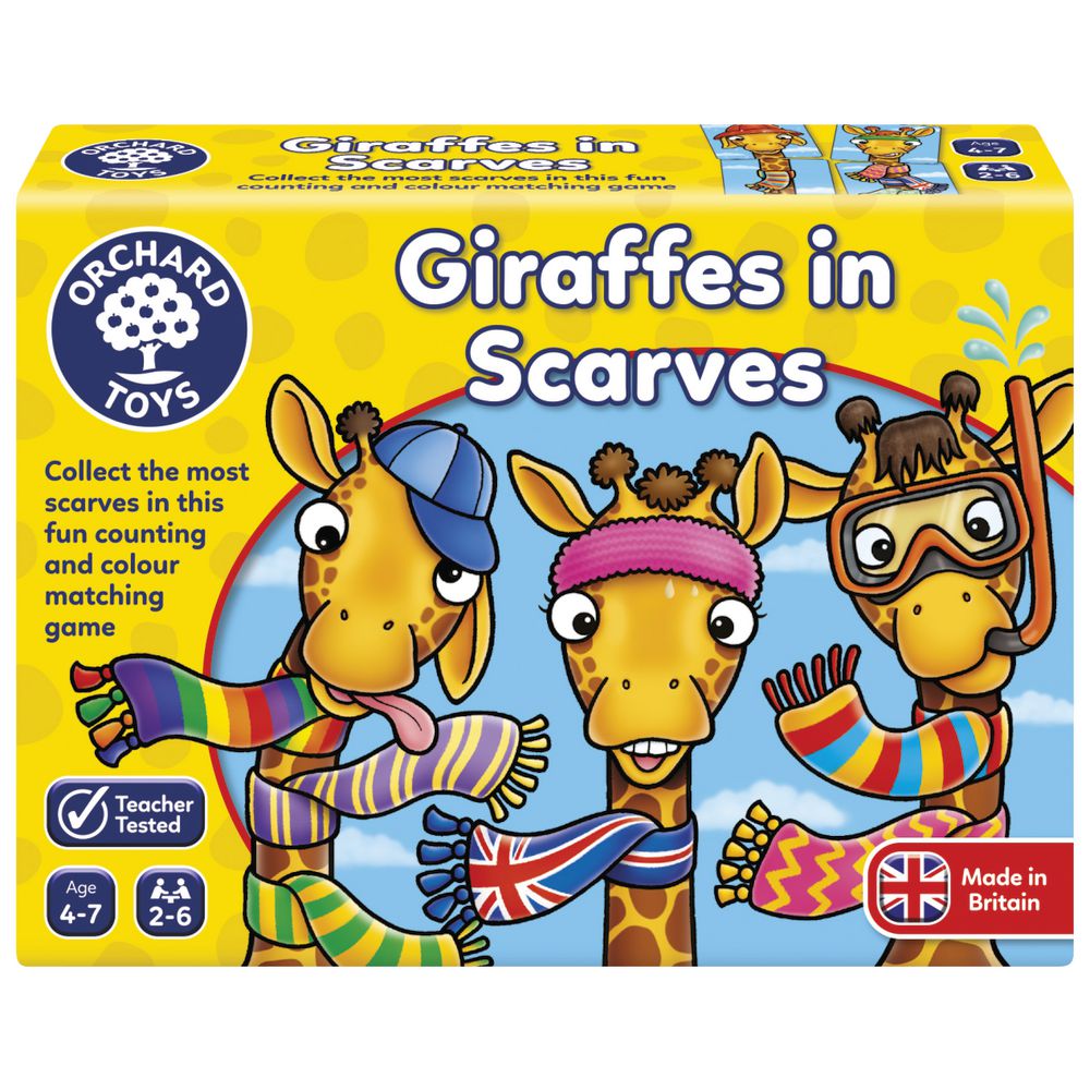 Giraffes in Scarves - Orchard