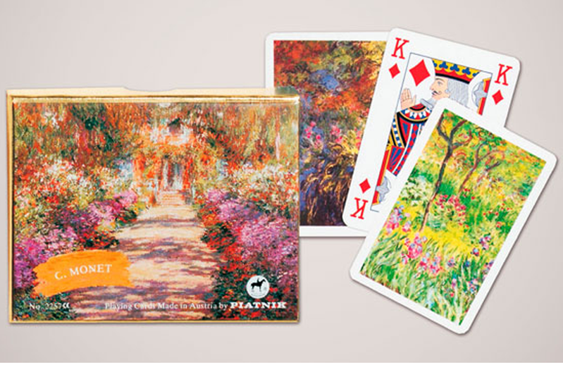 Giverny - Monet - Piatnik Playing Cards Double Deck