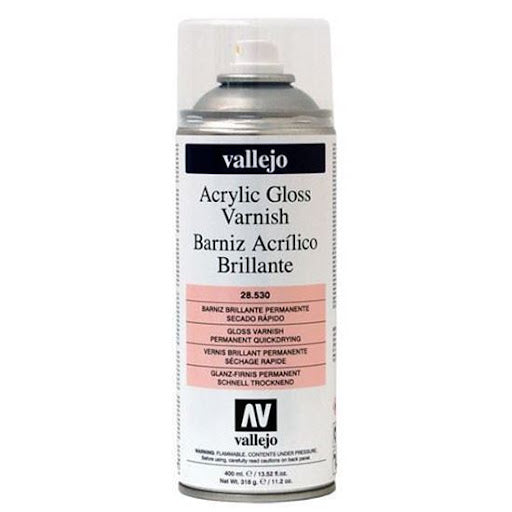 Gloss Varnish - Aerosol (400ml) - Vallejo