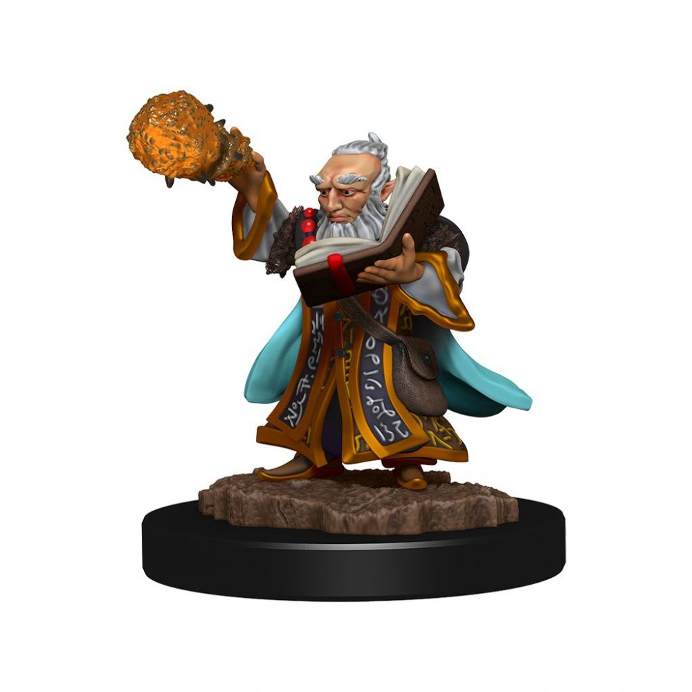 Gnome Wizard Male - D&D Premium Painted Figures Minis