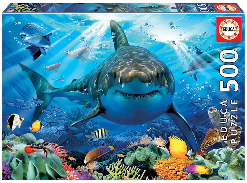 Great White Shark 500Pc Educa