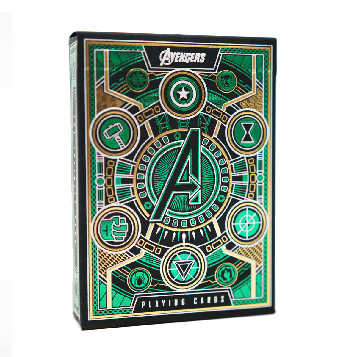 Green- Avengers Playing Cards - Theory 11 — Games World South Australia