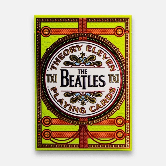 Green- The Beatles Playing Cards