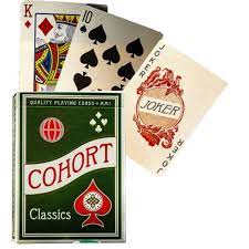 Green Cohorts - Bicycle Cards