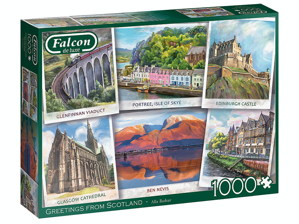 Greetings from Scotland - Alla Badsar 1000pc