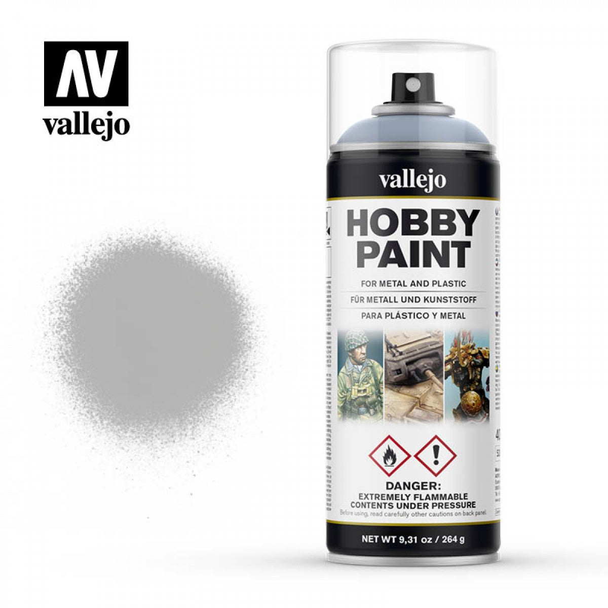 Grey Primer - Aerosol (400ml) - Vallejo