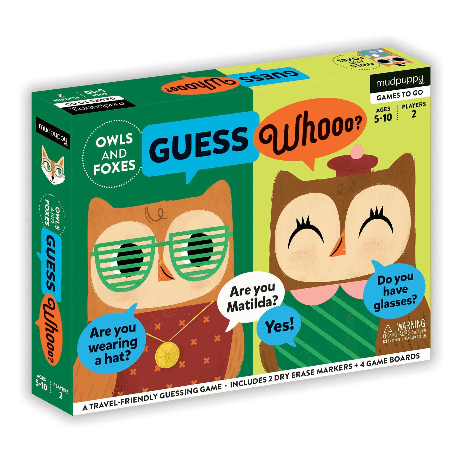 Guessing Game - Owl/Foxes