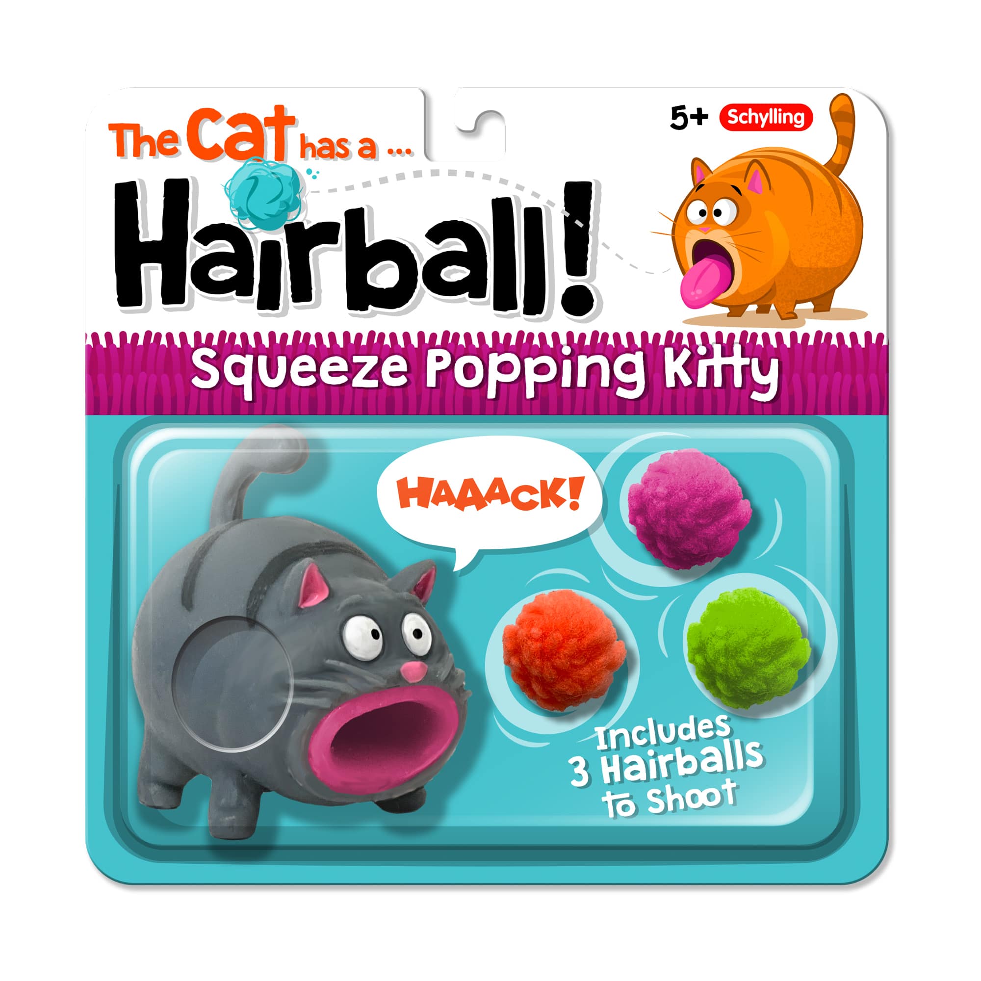 Hairball Kitty - Schylling