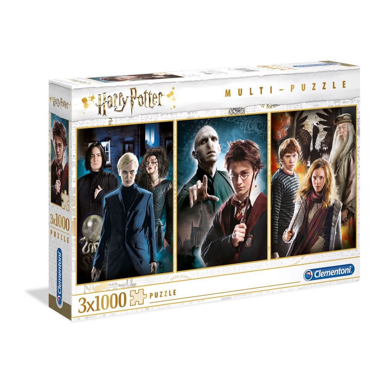 Harry Potter 3x1000pc Puzzle Pack Clementoni