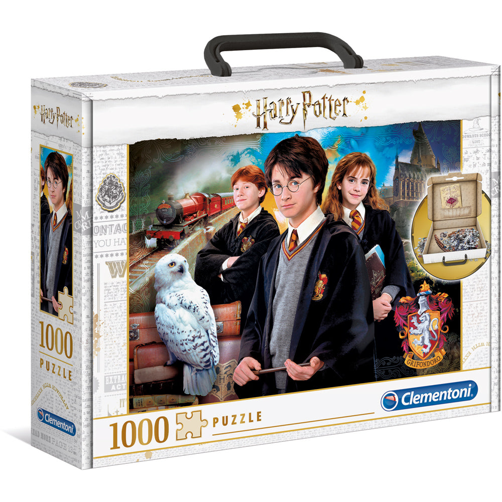 Harry Potter & The Chamber of Secrets Briefcase Puzzle  - Clementoni 1000 pce