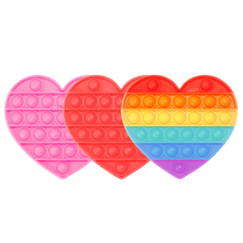 Heart Push & Pop Rainbow - MDI