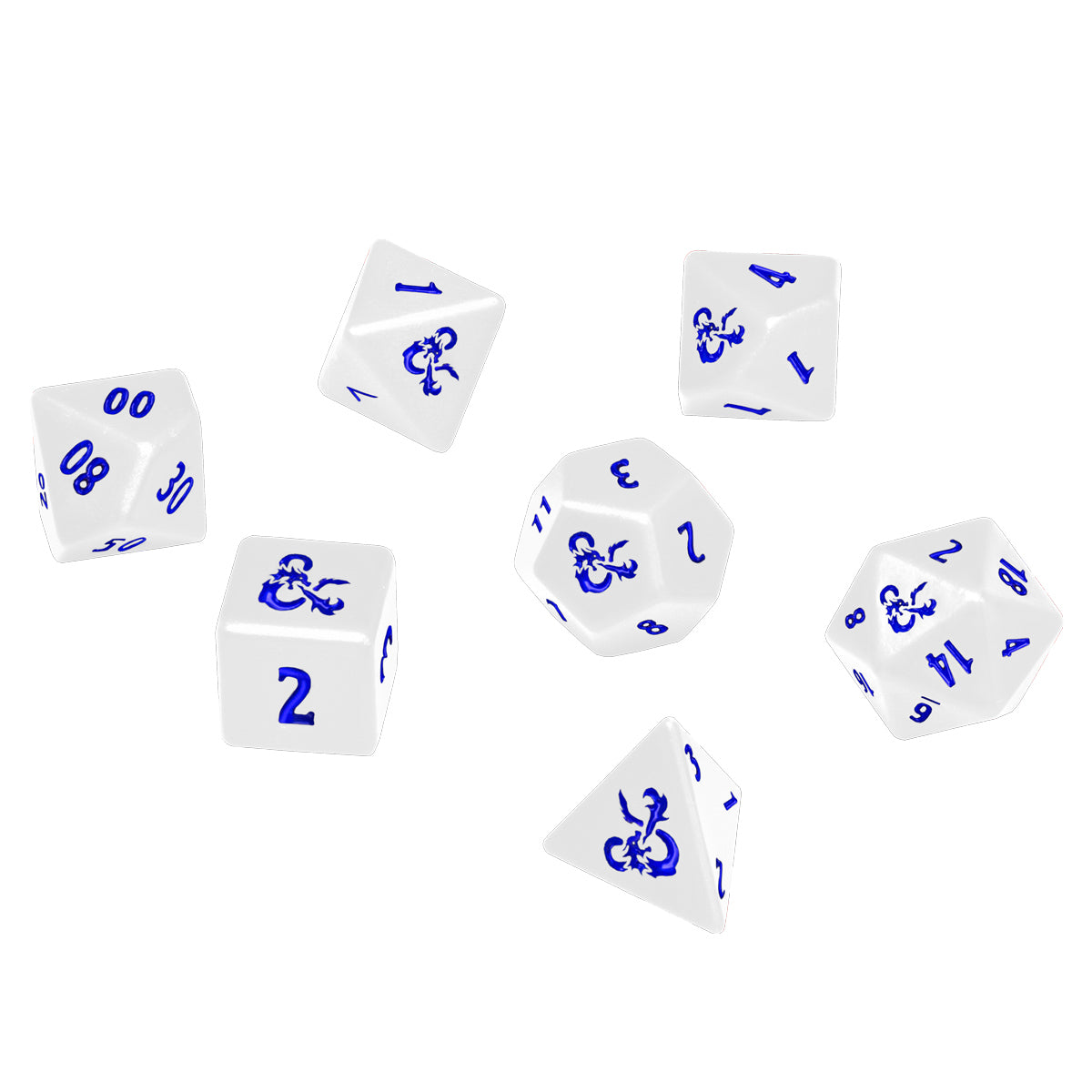 Heavy Metal Icewind Dale D20 Dice Set of 2- Dungeons and Dragons
