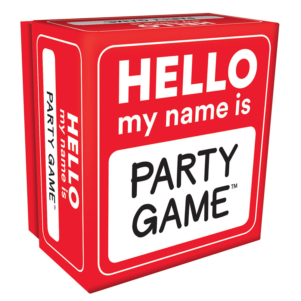 Hello My Name is Party Game