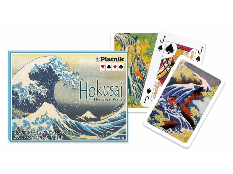 Hokusai - The Great Wave - Piatnik Playing Cards Double Deck
