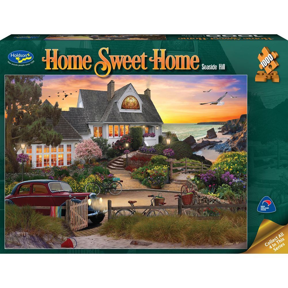 Home Sweet Home Seaside Hill 1000pc HOLDSONS