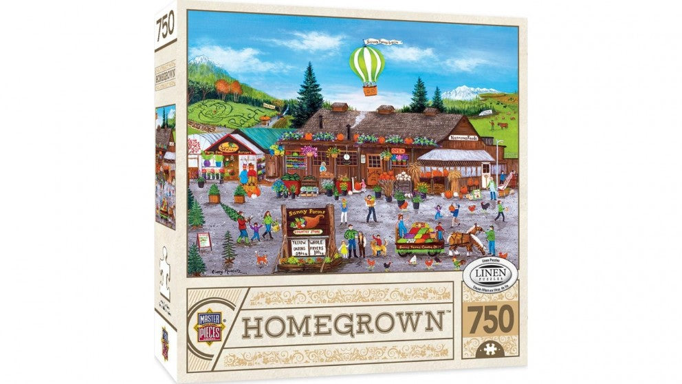 Homegrown Sunny Farms Puzzle 750 pieces Masterpieces Puzzle