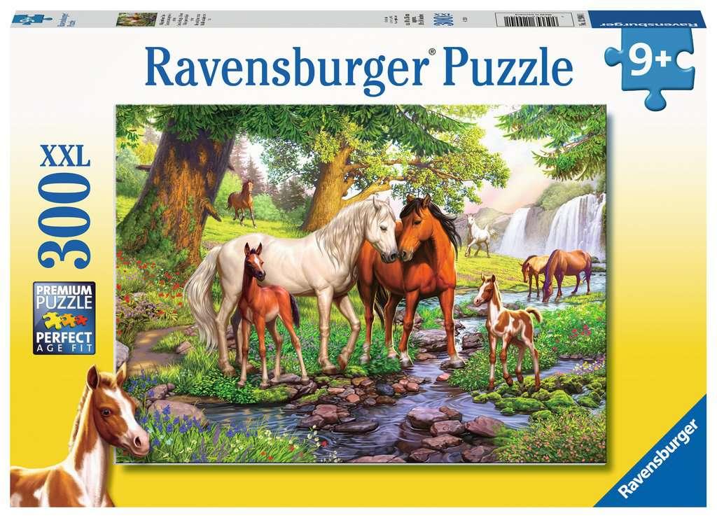 Horses by the stream 300pc