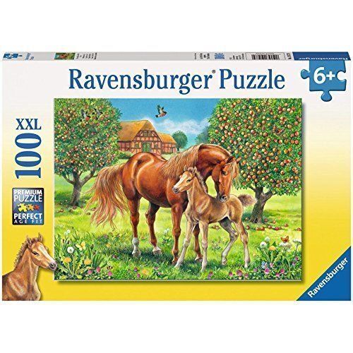 Horses in the Field Puzzle 100pc