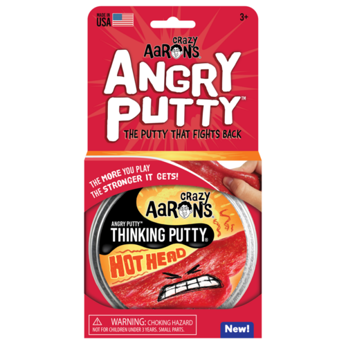 Hot Head - Angry Putty - Aarons Crazy Aarons Thinking Putty