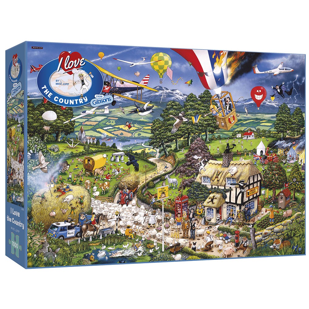 I LOVE THE COUNTRY 1000pc - Gibsons