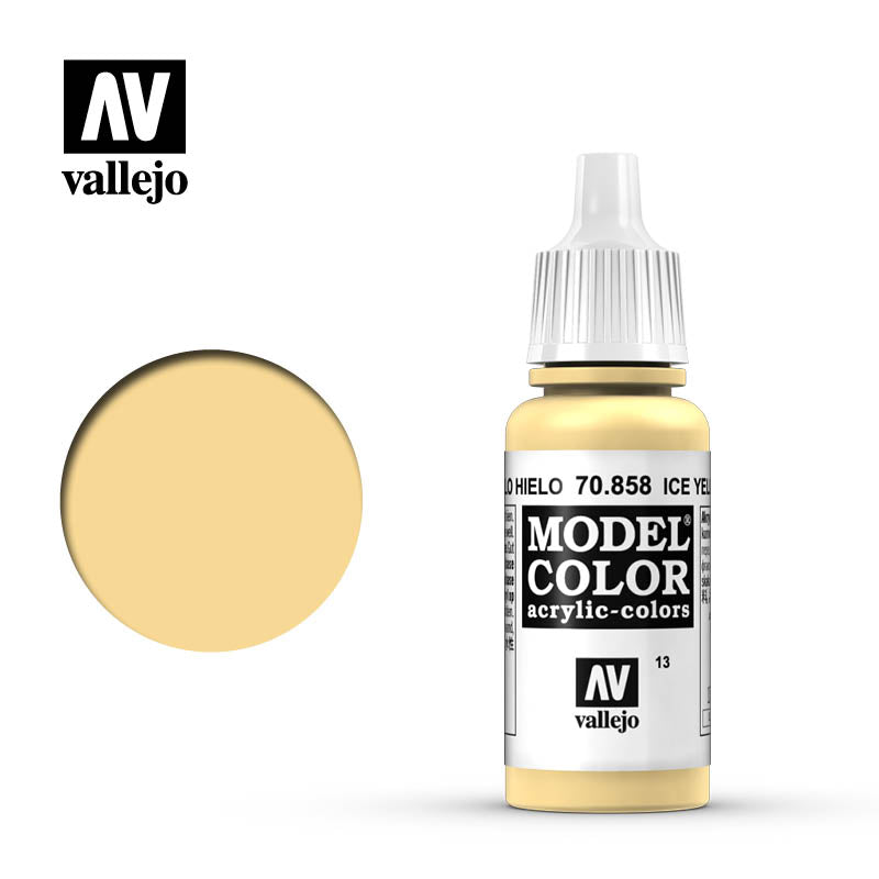 Ice Yellow 17 ml Vallejo Model Colour