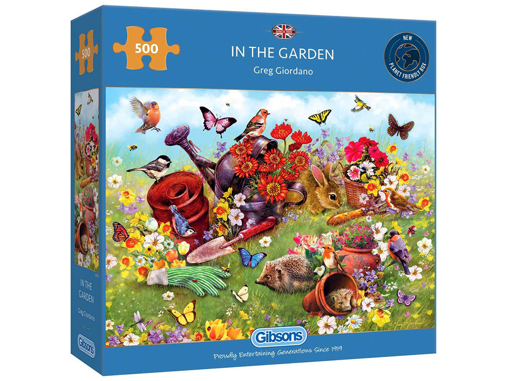 In The Garden, Giordano 500pc - Gibsons