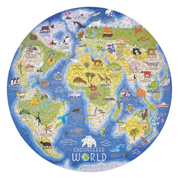 Endangered World Jigsaw Puzzle - Ridley's