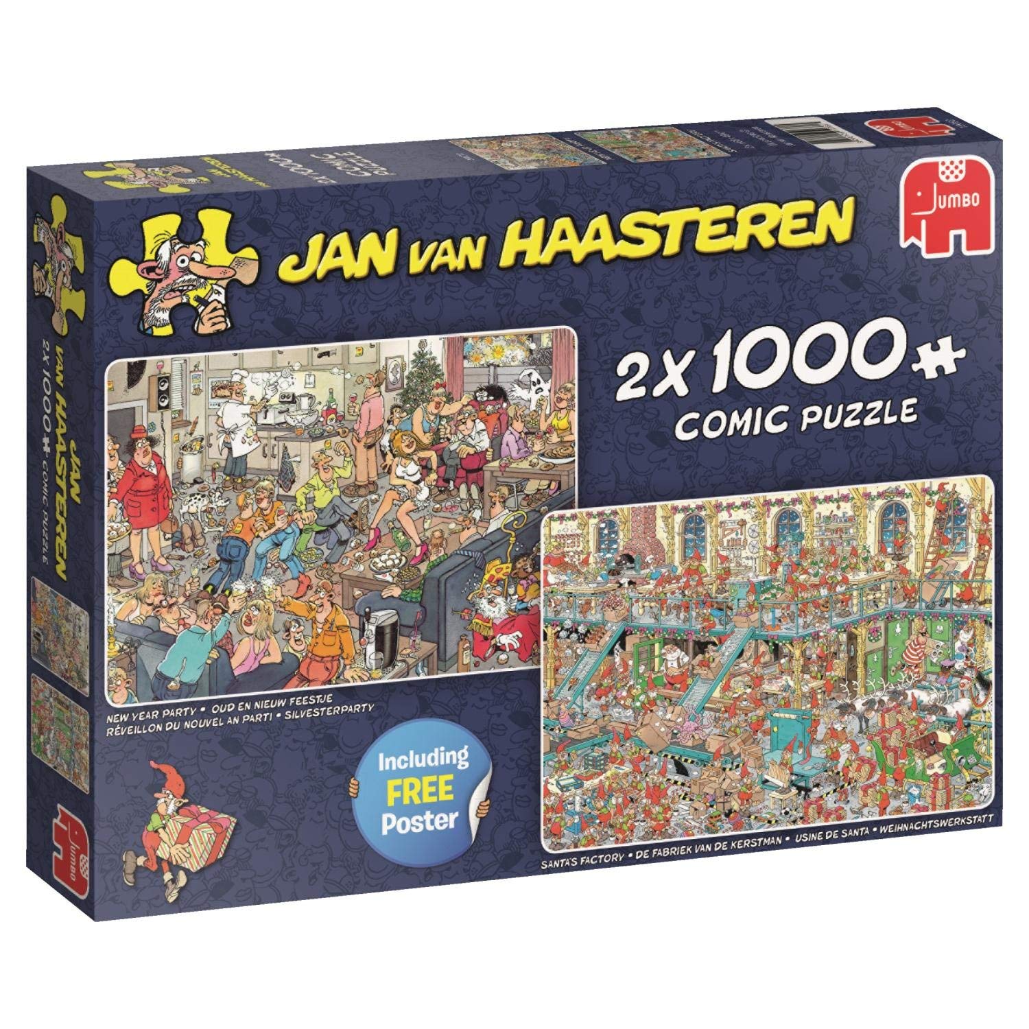 JVH Happy Holidays 2x1000pcs