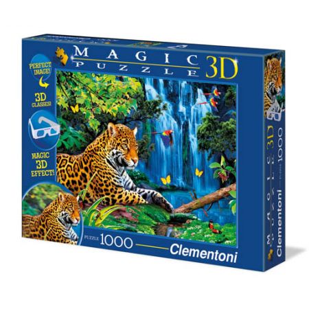 Jaguar Jungle - 3D Magic 1000pce