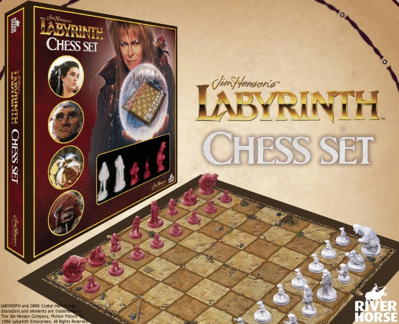 Chess Set - Jim Henson Labyrinth