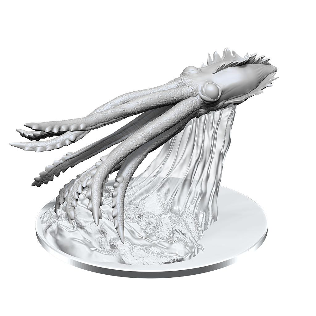 Juvenile Kraken - D&D Nolzurs Marvelous Unpainted Miniatures