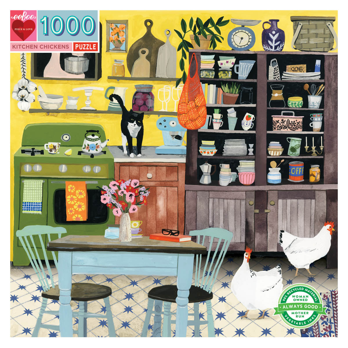 Kitchen Chic - 1000pc eeBoo