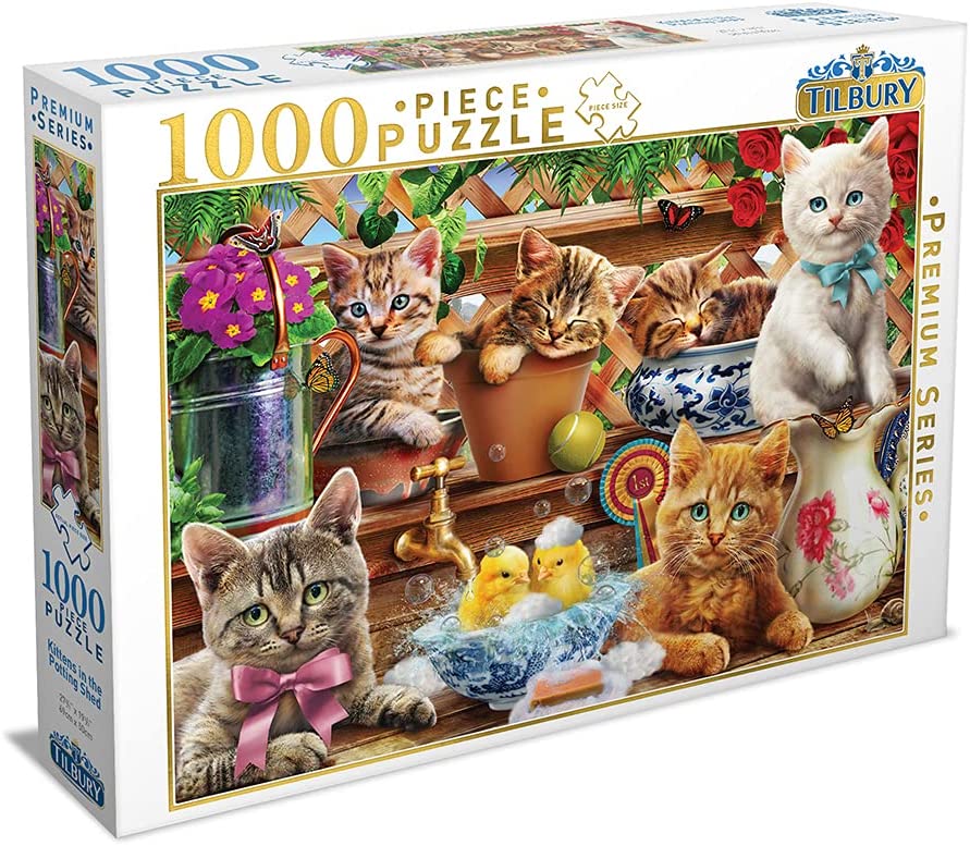 Kittens in Potting Shed - Tilbury 1000pce Puzzle