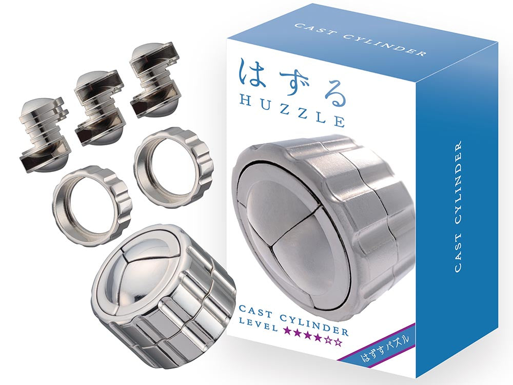 CYLINDER - L4 Cast Puzzle - Huzzle
