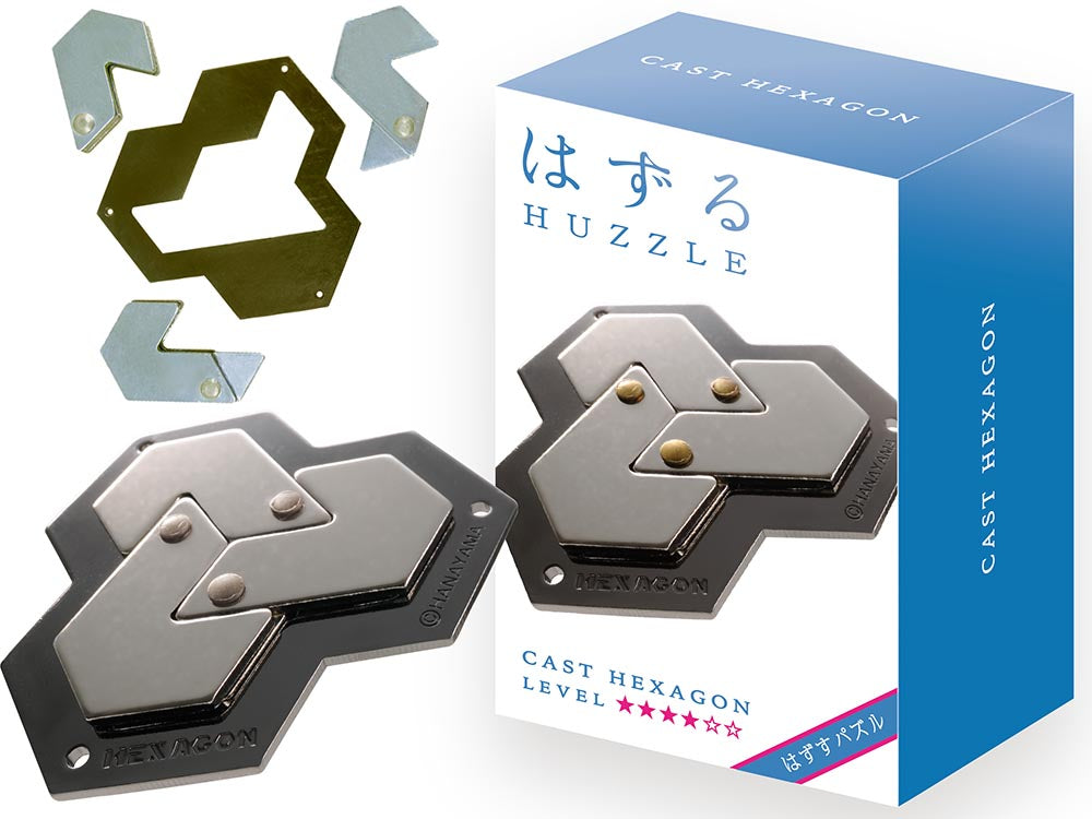 HEXAGON - L4 Cast Puzzle - Huzzle