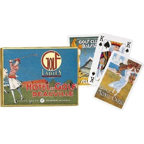 Ladies Golf - Piatnik Playing Cards Double Deck